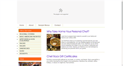 Desktop Screenshot of chefrock.com
